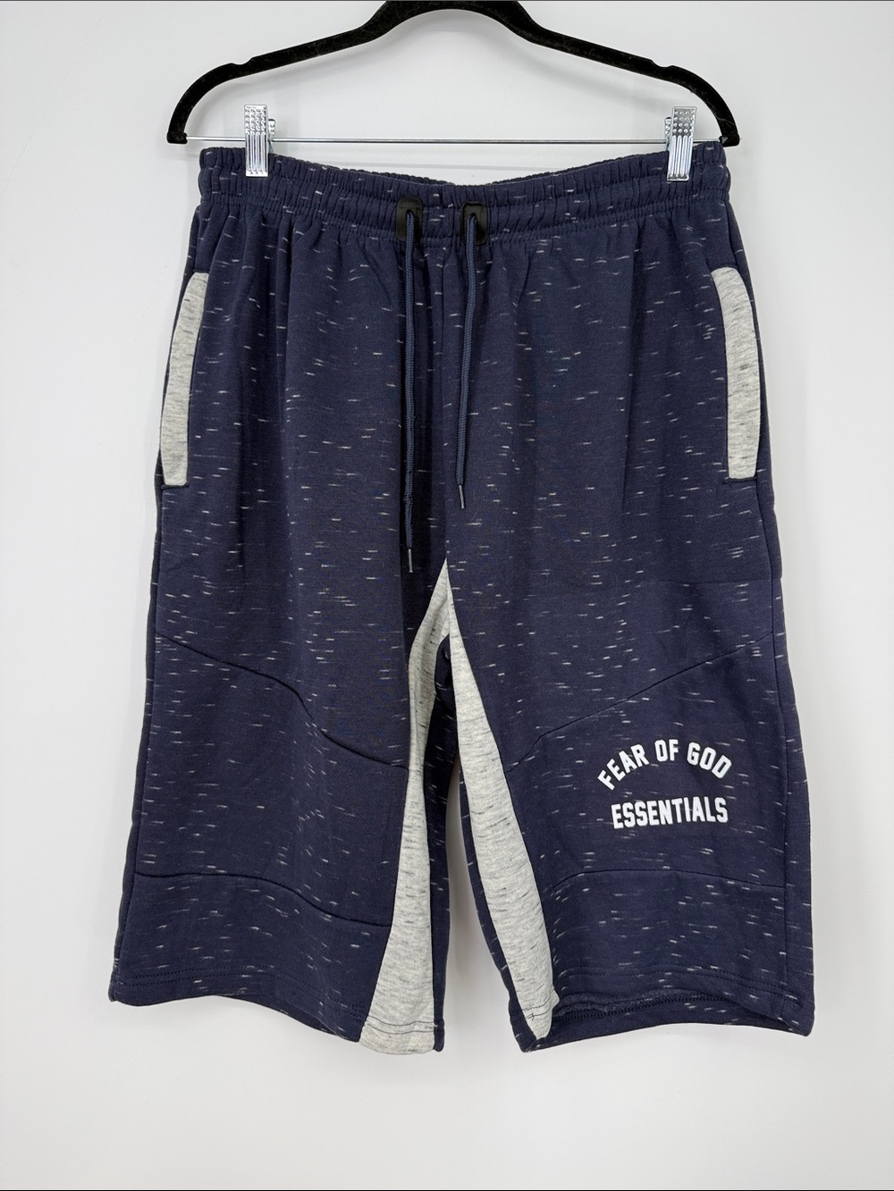 Fear Of God Essentials Men’s Navy Athletic Shorts XL nwt